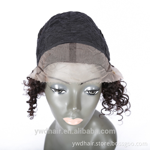8-26inch Full Lace Human Hair Wigs Curly human hair wigs for black women Lace Front Wigs